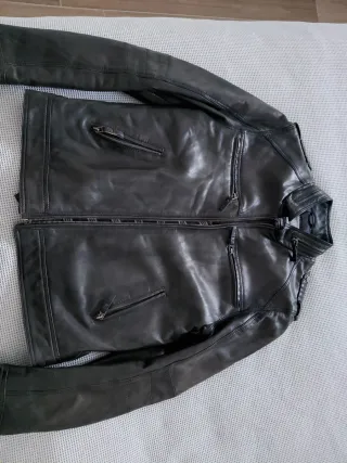 Cazadora Piel Heely Mujer Talla XL