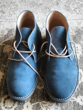 Scarponcini Nanook Pelle Blu Tg 41