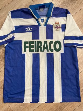 Camiseta Umbro Deportivo La Coruña Talla XL.