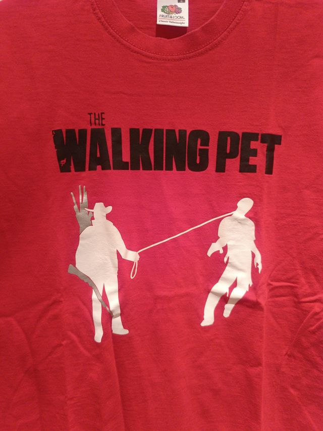 Camiseta The Walking Pet Talla S