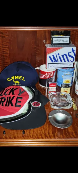 Colección Camel y Winston Artículos Antiguos