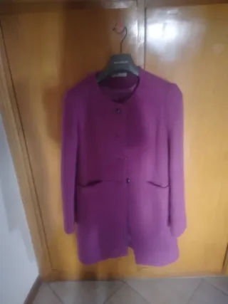 Cappotto Stefanel fucsia