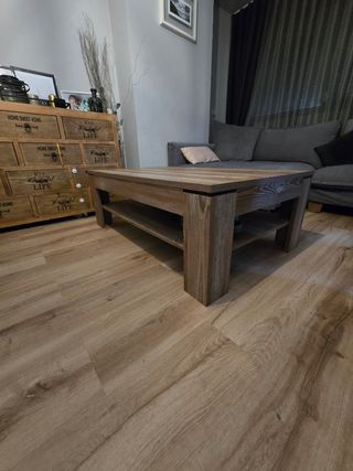 Mesa de centro Conforama madera