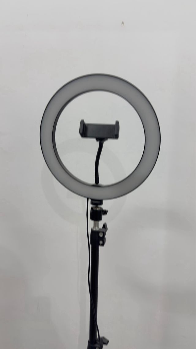 Trípode Aro de Luz y Soporte Móvil