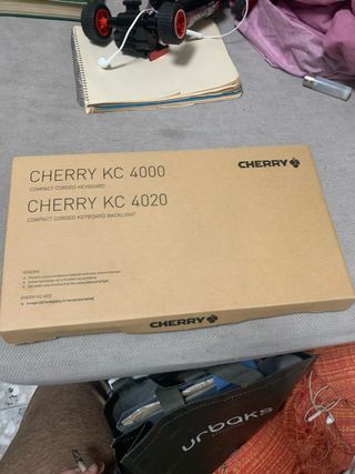 Teclado Cherry KC 4000 Cableado Negro