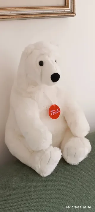 Peluche Orso Bianco Trudi