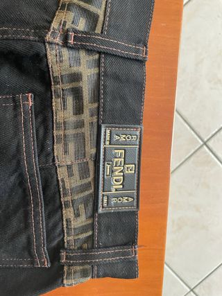 Pantaloni Fendi neri