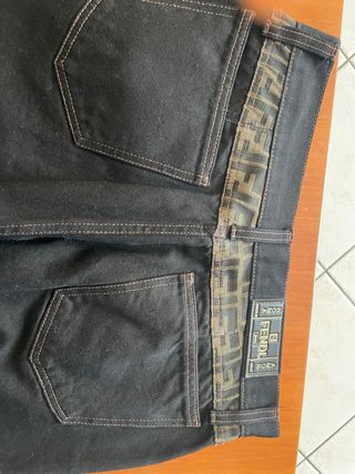 Pantaloni Fendi neri
