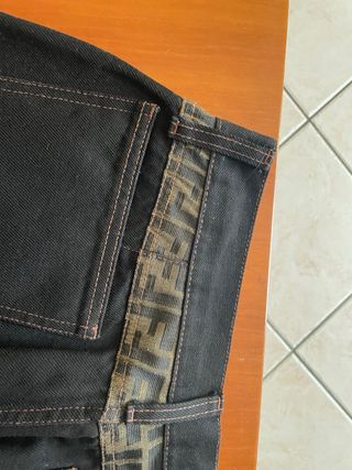 Pantaloni Fendi neri