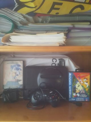 Lote Sega Mega Drive con juegos
