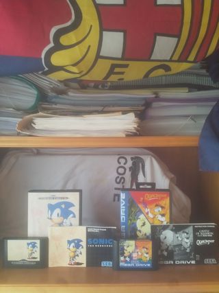 Lote Sega Mega Drive con juegos