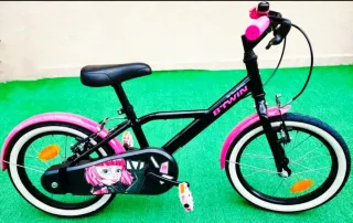 Bicicletta bambina Btwin 16 pollici casco omaggio 