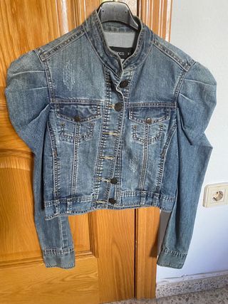Chaqueta vaquera Blanco Talla XS