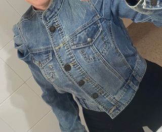 Chaqueta vaquera Blanco Talla XS