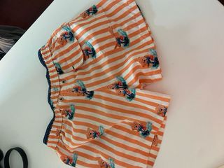 Bañador niño rayas con ositos