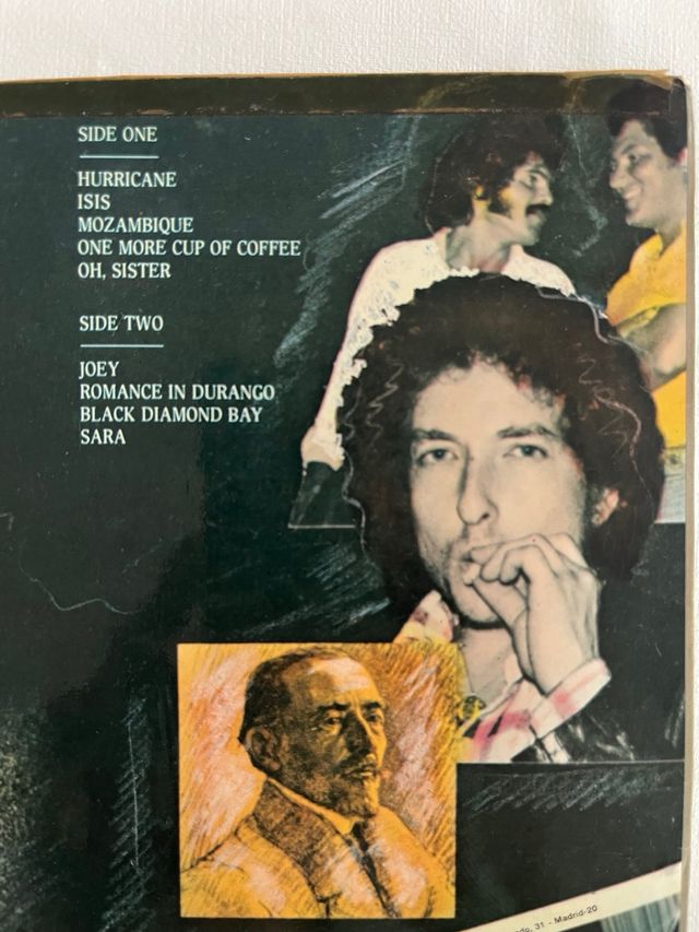 Vinilo Bob Dylan “Desire”