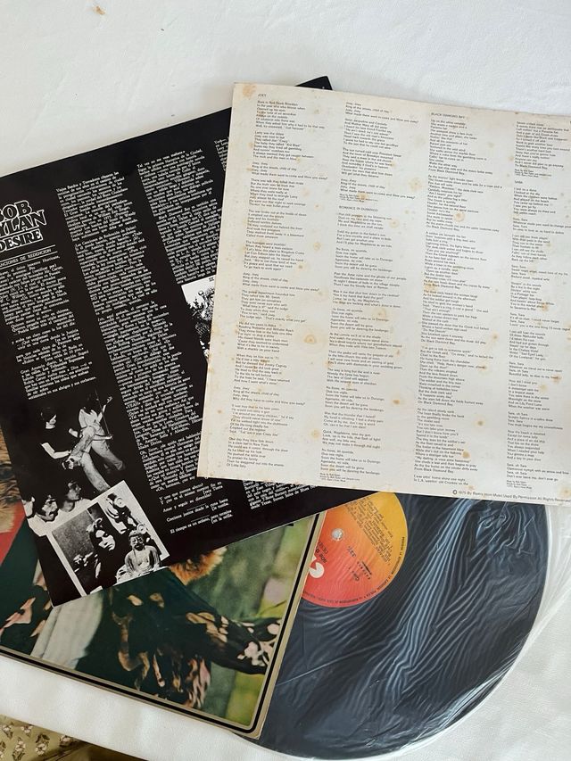 Vinilo Bob Dylan “Desire”