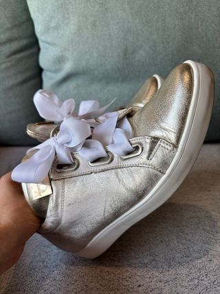 Zapatos dorados/plateados talla 39