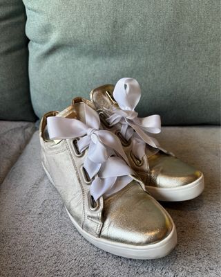 Zapatos dorados/plateados talla 39