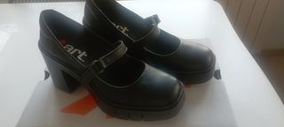 Zapatos de tacón Art negros