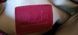 Pochette bordeaux con nappina