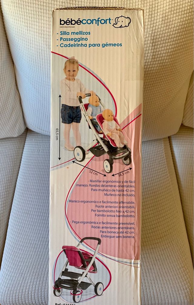 Silla gemelar de juguete Bebeconfort