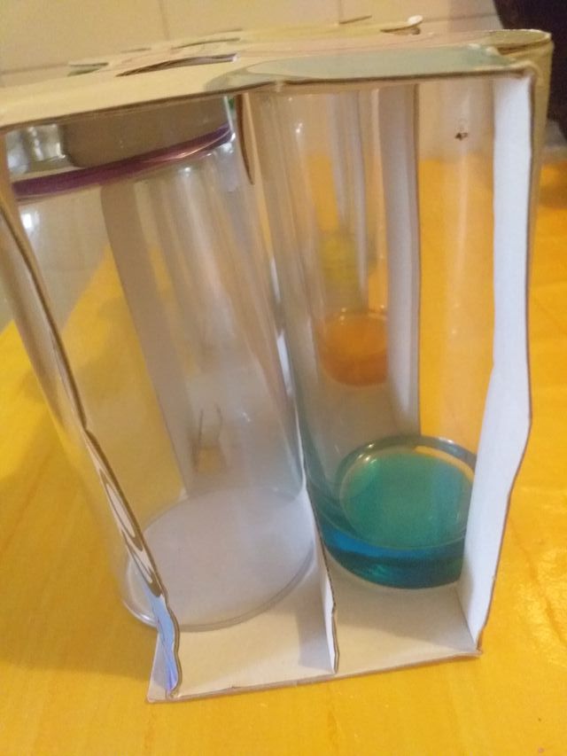 Juego 6 Vasos Coral Art & Craft