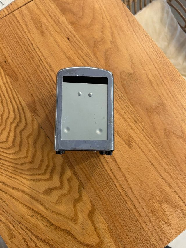 5 Servilleteros Metálicos Plateados