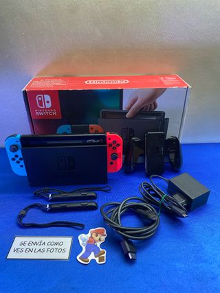 CONSOLA NINTENDO SWITCH COMPLETA LEER DESCRIPCIÓN 