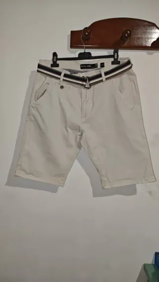 Pantalón chino corto Álvaro Moreno beige 