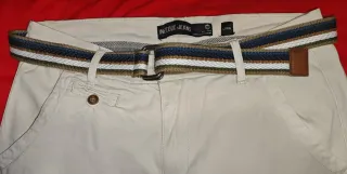 Pantalón chino corto Álvaro Moreno beige 