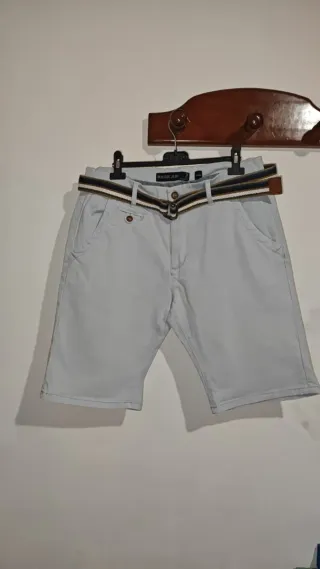 Pantalón chino corto Álvaro Moreno Azul