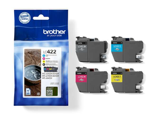 Pack Brother LC422VAL - ORIGINALES y NUEVOS