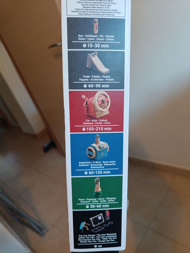 Nintendo switch Labo Kit Veicoli (Incompleto)