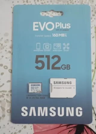 Tarjeta MicroSD Samsung EVO Plus 512GB