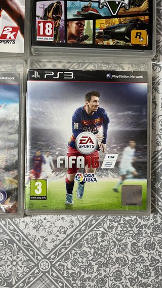 Pack 6 Juegos PS3: Skyrim, Far Cry 4, FIFA 16, NBA