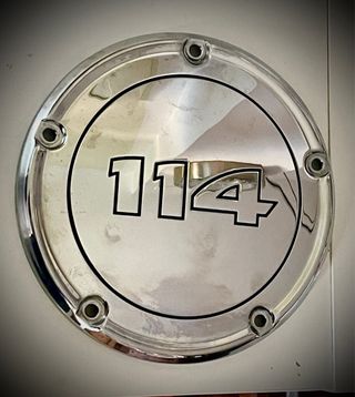 Harley Davidson tapa derbi motor M8
