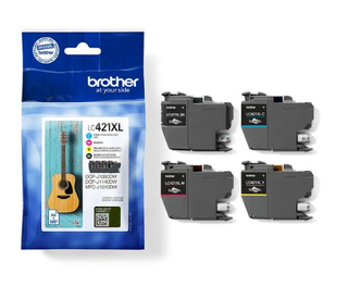 Pack Brother LC421XLVAL - ORIGINALES y NUEVOS