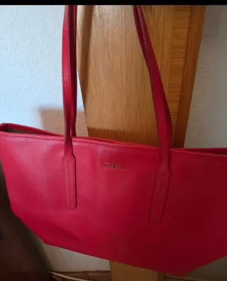 Bolso Tote Furla Rosa Fucsia