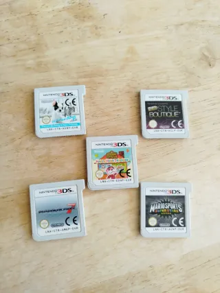 Nintendo 3ds lote juegos Mario kart animal crossin