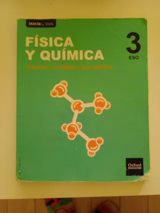 INICIA FIS Y QUIM 3ºESO LA VOL1 Bol.2 y Vol.3