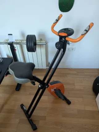 Bicicleta Estática Plegable WCR