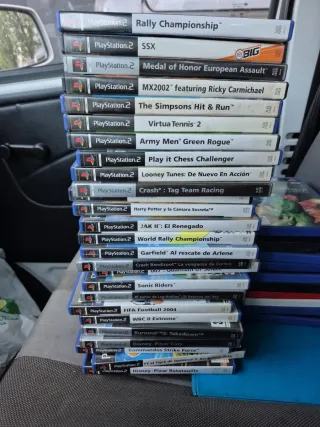 Lote Juegos PS2 (Racing, Acción, Deportes)