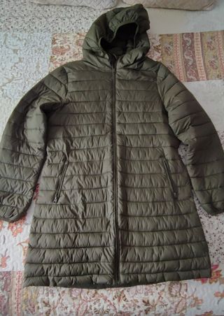 Parka mujer verde talla L