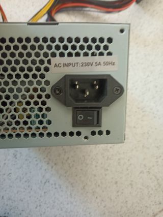 Fuente Alimentación Unyka 500W ATX