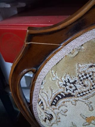Antiguos muebles de salón 