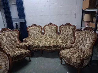 Antiguos muebles de salón 