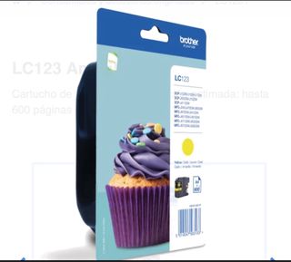 BROTHER  -  -  12 Cartuchos  Tinta Brother LC123  
