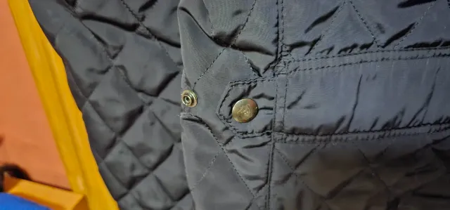 Chaqueta Massimo Dutti azul y marrón