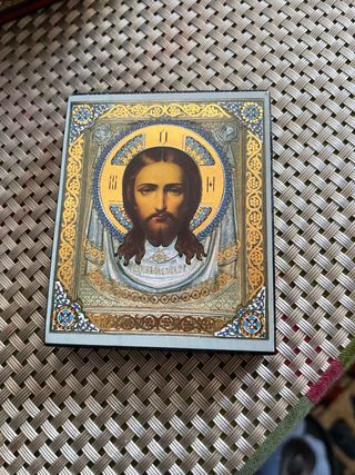 iconos religiosos de madera